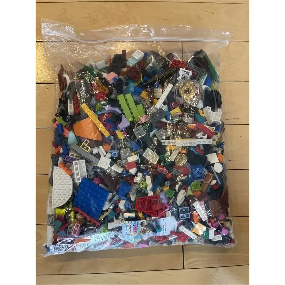 LEGO Mixed Lot 2 Lbs Cleaned And Selected Pieces